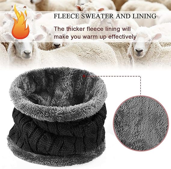 2 in 1 Head and Neck Winter Cap